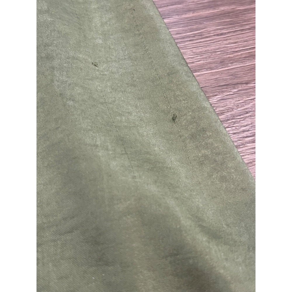 Free People x Fame & Partners Ruffle One Shoulder Cara Mini Dress Green Sz 4 - Picture 9 of 16